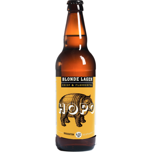 HOPO BLONDE LAGER (8) TRADE ONLY